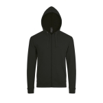 Sudaderas unisex con capucha algodón y poliéster 260 g/m2 SOL'S Stone color negro