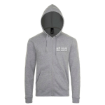 Sudaderas unisex con capucha algodón y poliéster 260 g/m2 SOL'S Stone color gris vista de impresión