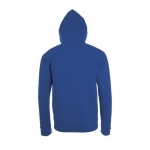 Sudaderas unisex con capucha algodón y poliéster 260 g/m2 SOL'S Stone color azul real vista trasera