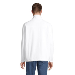 Forros polares publicitarios de poliéster 300 g/m2 SOL'S North color blanco segunda vista fotografía