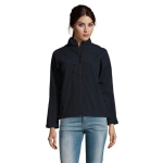 Chaquetas softshell impermeable para mujer 340 g/m2 SOL'S Roxy color negro