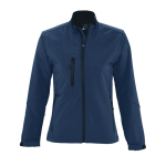 Chaquetas softshell impermeable para mujer 340 g/m2 SOL'S Roxy color azul ultramarino tercera vista