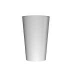 Vaso reutilizable Event 250ml color blanco
