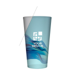 Vaso personalizado de plástico resistente y reutilizable de 330ml Gala vista principal