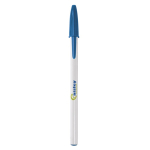 Bolígrafos con tapón personalizados tinta azul BIC® Style Opaco color azul