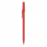 Bolígrafos publicitarios baratos tinta azul BIC® Round Stic® Colors color rojo