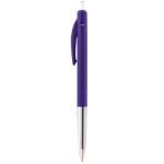 Bolígrafo BIC personalizado con pulsador tinta azul BIC® M10® Clip color azul marino