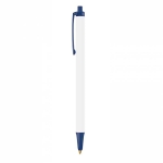 Bolígrafos sostenibles con tinta azul BIC® Clic Stic Ecolutions® color azul marino