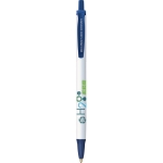Bolígrafos sostenibles con tinta azul BIC® Clic Stic Ecolutions® color azul marino