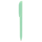 Bolis personalizados BIC giratorios tinta azul BIC® Super Clip color verde claro