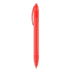 Bolígrafos anchos personalizados con tinta azul BIC® Wide Body color rojo