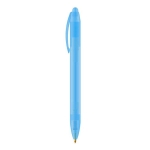 Bolígrafos anchos personalizados con tinta azul BIC® Wide Body color azul claro