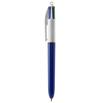 Bolígrafo con logo barato de tinta a cuatro colores BIC® 4 Colours color azul