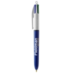 Bolígrafo con logo barato de tinta a cuatro colores BIC® 4 Colours color azul