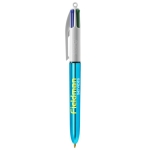 Boli a cuatro colores con acabado brillante BIC® 4 Colours Shine color azul