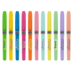 Subrayador personalizado BIC® en diferentes colores Brite Liner® Grip color verde pastel vista trasera