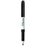 Marcadores con logotipo borrables BIC® Velleda® White Board Marker Grip color negro vista trasera