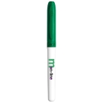 Marcadores con logotipo borrables BIC® Velleda® White Board Marker Grip color verde