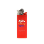 Mecheros personalizados baratos con logotipo BIC® J25 Standard color rojo