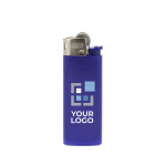 Mecheros personalizados baratos con logotipo BIC® J25 Standard color azul marino vista retrato