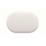 Auriculares de material reciclado con caja personalizada Ring color blanco octava vista