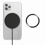 Cargador inalámbrico magnético delgado con carga rápida Circle color negro