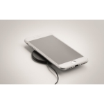 Cargador inalámbrico magnético delgado con carga rápida Circle color negro vista fotografía quinta vista