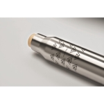 Botellas térmicas personalizadas de calidad sin fugas 500ml Contempo color plateado mate vista principal