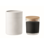 Velas publicitarias con aroma a vainilla y caja individual Ancient color negro