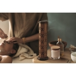 Velas publicitarias con aroma a vainilla y caja individual Ancient color transparente vista de impresión