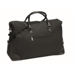 Bolsa de viaje personalizable eco de canvas 340 g/m2 Holidays color negro