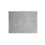 Manta en forro polar reversible 225 g/m2 Sankt Moritz color gris