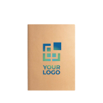 Bloc de notas reciclado con tapas de cartón A6 hojas lisas Eco Stiched vista principal