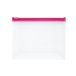 Bolsa hermética de plástico semi transparente Hermetic color rosa primera vista