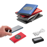 Cargador inalámbrico y powerbank de 4.000 mAh Powercard Chargepad varios colores