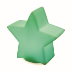 Estrella con luz de plástico promocional para decoración Luminosa Star color blanco segunda vista