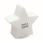 Estrella con luz de plástico promocional para decoración Luminosa Star color blanco cuarta vista principal