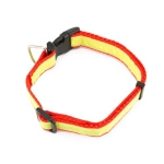 Collar reflectante para mascotas como regalo publicitario DogFluor color rojo tercera vista