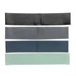 Set de 4 bandas elásticas de fitness con funda personalizada Strong color negro segunda vista