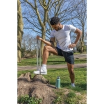 Set de 4 bandas elásticas de fitness con funda personalizada Strong color negro