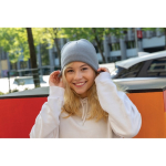 Gorros de invierno eco con parche con logotipo y diseño Clásico Eco vista de ambiente 2