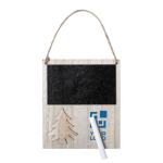 Adorno navidad con pizarra para escribir e imán Navideño Magnet Chalk vista principal