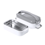 Fiambreras térmicas con logo en acero con compartimentos 850ml Foodie