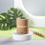 Altavoz compacto de corcho natural y bluetooth 5.0 Natural Cork color natural sexta vista