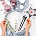 Bote de cristal con pergamino para deseos navideños Christmas color transparente quinta vista