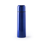 Termos de merchandising de acero con tapón tipo taza 500ml Basic XL color azul primera vista