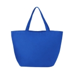 Bolsas para merchandising sin tejer multiusos 80 g/m2 Full Sized color azul real segunda vista frontal