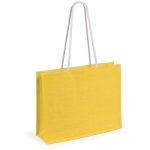 Bolsa de yute personalizada en color atractivo resistencia 10 kg Jute Colors color amarillo