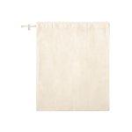 Bolsa tipo red para fruta con cierre de cordón 120 g/m2 Mini Fruits color natural segunda vista