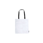 Bolsa reciclable personalizada barata blanca Tyvek Resistant color blanco primera vista